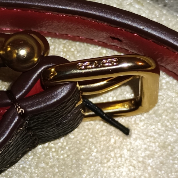 NWT Coach Signature Dog Color Size Small - Picture 8 of 9